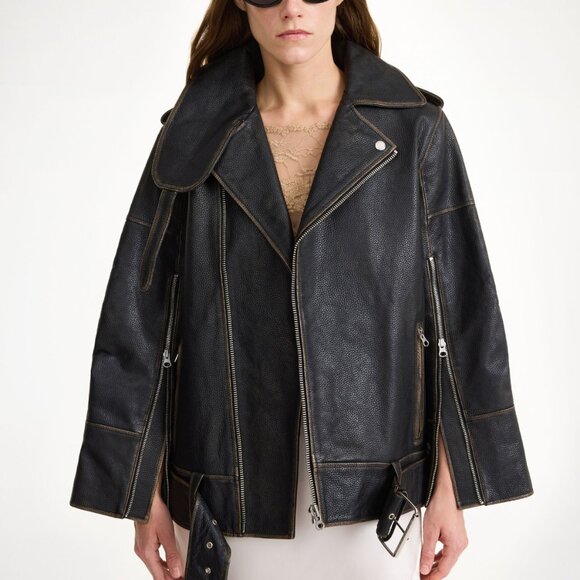 Malene Birger Beatrisse Leather Jacket - Picture 4 of 8